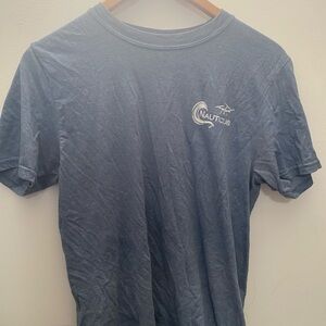 Nautical Gray Short Sleeve Tee